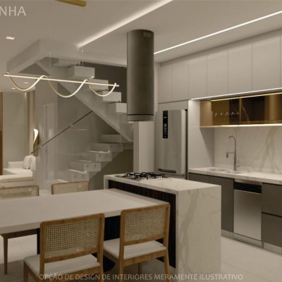 Casa Residencial com 162m², 3 quartos, 3 suítes, 2 garagens, no bairro Campeche em Florianópolis