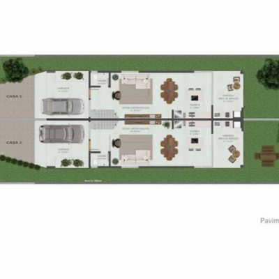 Casa Residencial com 150m², 3 quartos, 3 suítes, 2 garagens, no bairro Campeche em Florianópolis