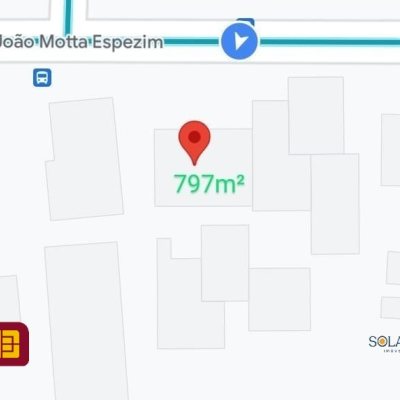 Terreno Comercial com 797m², no bairro Saco dos Limões em Florianópolis