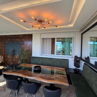 Cobertura com 191m², 2 quartos (sendo 2 suítes), 2 garagens, no bairro Campeche em Florianópolis
