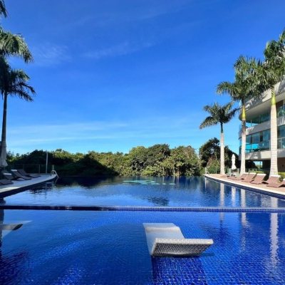 Cobertura com 191m², 2 quartos, 2 suítes, 2 garagens, no bairro Campeche em Florianópolis