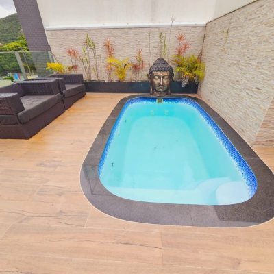 Cobertura com 191m², 2 quartos, 2 suítes, 2 garagens, no bairro Campeche em Florianópolis