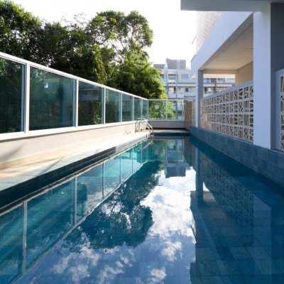 Apartamentos com 39m², 1 quarto, 1 garagem, no bairro Campeche em Florianópolis