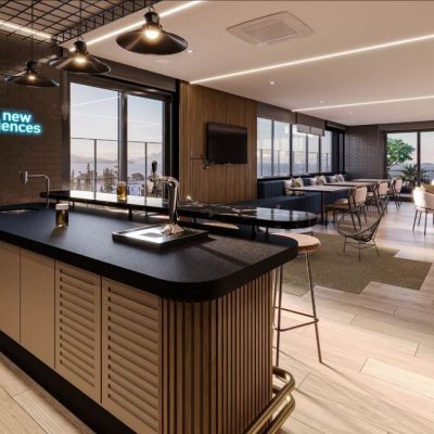 Apartamentos com 42m², 1 quarto, 1 garagem, no bairro Estreito em Florianópolis