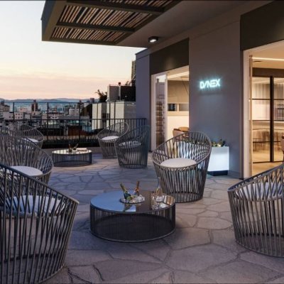 Apartamentos com 42m², 1 quarto, 1 garagem, no bairro Estreito em Florianópolis