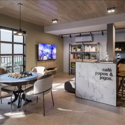 Apartamentos com 42m², 1 quarto, 1 garagem, no bairro Estreito em Florianópolis