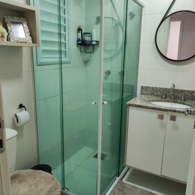 Apartamentos com 61m², 2 quartos, 1 garagem, no bairro Barreiros em São José