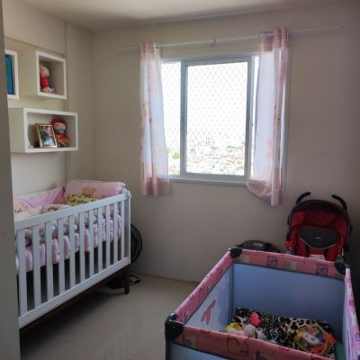 Apartamentos com 61m², 2 quartos, 1 garagem, no bairro Barreiros em São José