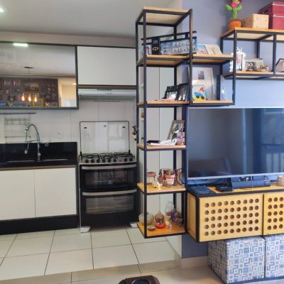 Apartamentos com 61m², 2 quartos, 1 garagem, no bairro Barreiros em São José