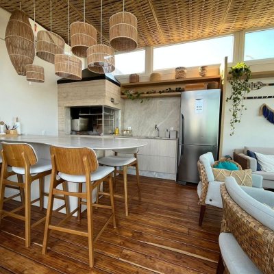 Cobertura com 350m², 6 quartos, 6 suítes, 2 garagens, no bairro Campeche em Florianópolis