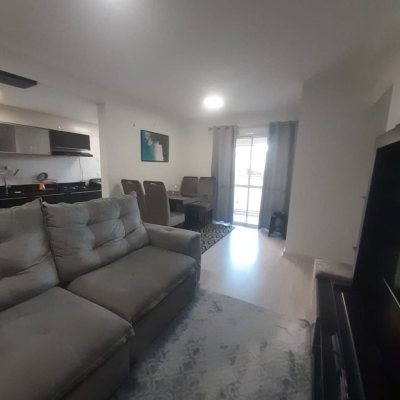 Apartamentos com 71m², 2 quartos, 1 suíte, 1 garagem, no bairro Praia Comprida em São José