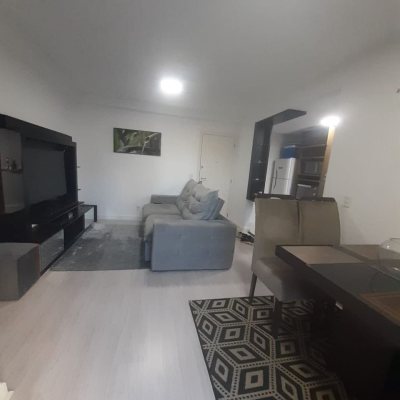 Apartamentos com 71m², 2 quartos, 1 suíte, 1 garagem, no bairro Praia Comprida em São José