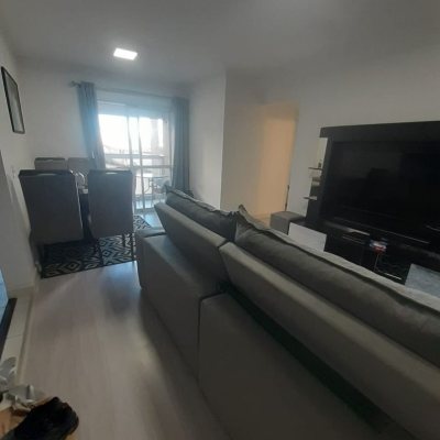 Apartamentos com 71m², 2 quartos, 1 suíte, 1 garagem, no bairro Praia Comprida em São José