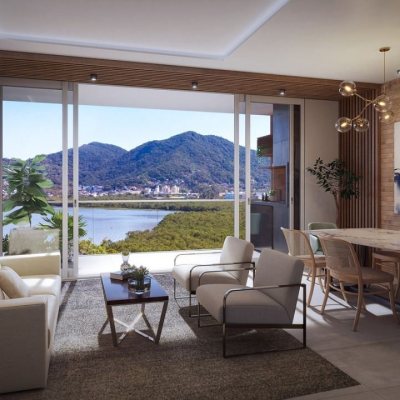 Apartamentos com 133m², 3 quartos, 3 suítes, 2 garagens, no bairro João Paulo em Florianópolis