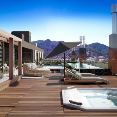 Apartamentos com 133m², 3 quartos, 3 suítes, 2 garagens, no bairro João Paulo em Florianópolis