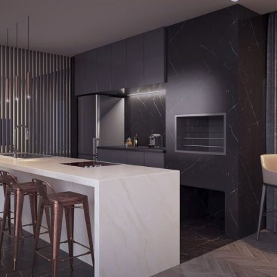 Apartamentos com 133m², 3 quartos, 3 suítes, 2 garagens, no bairro João Paulo em Florianópolis