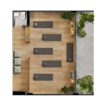 Sala com 108m², 1 garagem, no bairro Campeche em Florianópolis