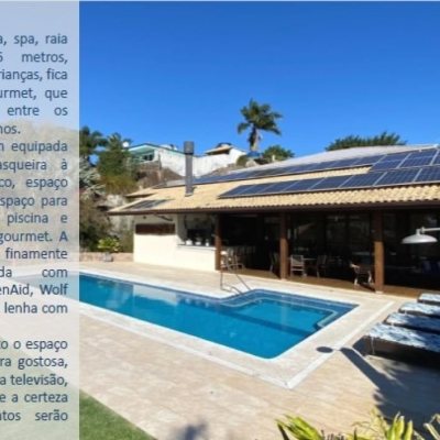 Casa Residencial com 680m², 6 quartos, 3 suítes, 6 garagens, no bairro Ponta Das Canas em Florianópolis