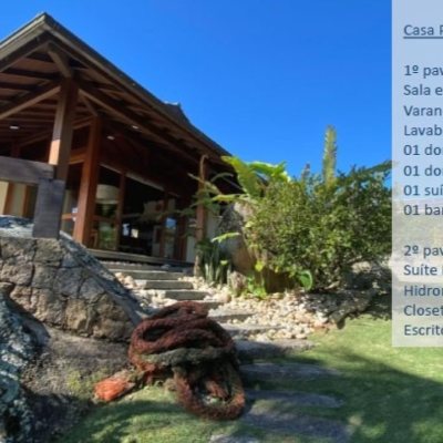 Casa Residencial com 680m², 6 quartos, 3 suítes, 6 garagens, no bairro Ponta Das Canas em Florianópolis