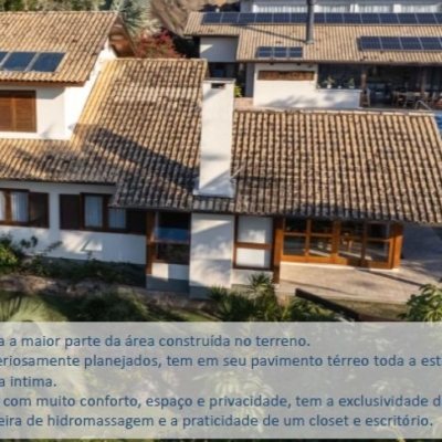 Casa Residencial com 680m², 6 quartos, 3 suítes, 6 garagens, no bairro Ponta Das Canas em Florianópolis