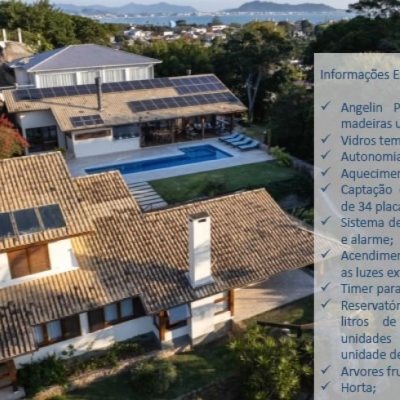 Casa Residencial com 680m², 6 quartos, 3 suítes, 6 garagens, no bairro Ponta Das Canas em Florianópolis