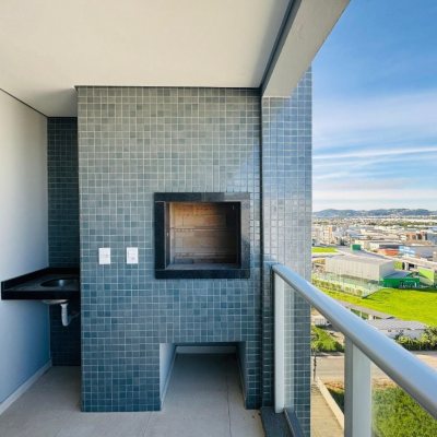 Apartamentos com 76m², 2 quartos, 1 suíte, 1 garagem, no bairro Pedra Branca em Palhoça