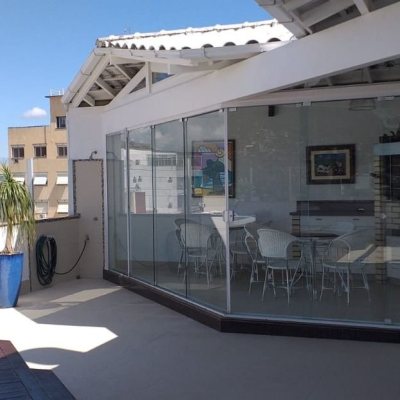 Cobertura com 173m², 2 quartos, 1 suíte, 1 garagem, no bairro Centro em Florianópolis