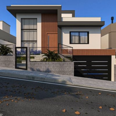 Casa Residencial com 300m², 3 quartos, 2 suítes, 2 garagens, no bairro Pedra Branca em Palhoça