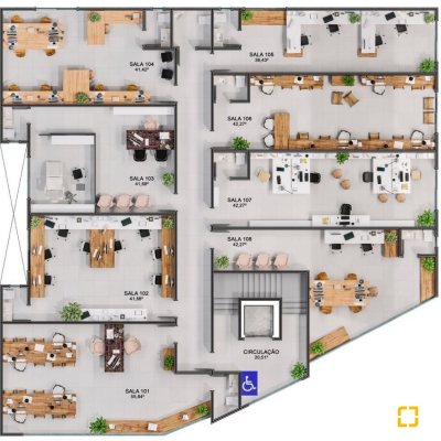 Sala com 42m², 1 garagem, no bairro Ingleses do Rio Vermelho em Florianópolis