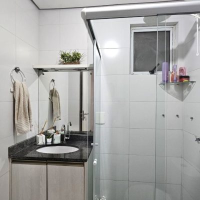 Apartamentos com 67m², 2 quartos, 1 suíte, 1 garagem, no bairro Areias em São José