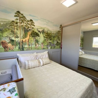 Apartamentos com 108m², 3 quartos, 1 suíte, 2 garagens, no bairro Pagani em Palhoça