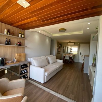 Apartamentos com 108m², 3 quartos, 1 suíte, 2 garagens, no bairro Pagani em Palhoça