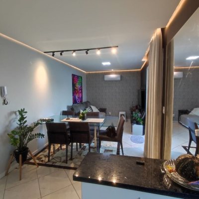 Apartamentos com 61m², 2 quartos, 1 garagem, no bairro Potecas em São José