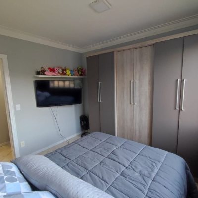 Apartamentos com 61m², 2 quartos, 1 garagem, no bairro Potecas em São José