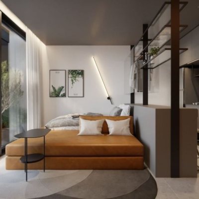 Studio Residencial com 23m², 1 quarto, no bairro Centro em Florianópolis