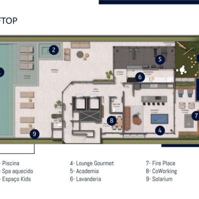 Studio Residencial com 40m², 1 quarto, 1 garagem, no bairro Saco Dos Limões em Florianópolis