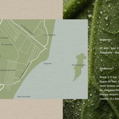 Studio Residencial com 40m², no bairro Campeche em Florianópolis