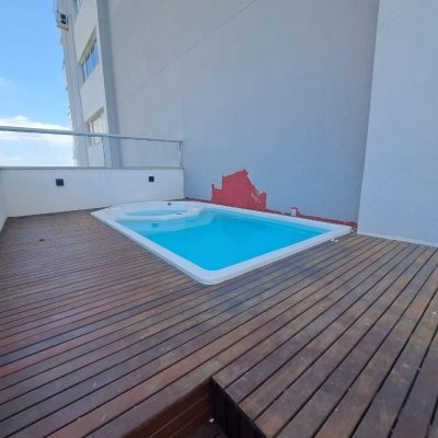 Apartamentos com 61m², 2 quartos, 1 suíte, 2 garagens, no bairro Pedra Branca em Palhoça