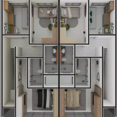 Sobrado Residencial com 97m², 3 quartos, 1 suíte, 1 garagem, no bairro Forquilhas em São José