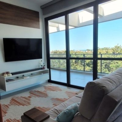 Cobertura com 151m², 2 quartos, 2 suítes, 2 garagens, no bairro Campeche em Florianópolis