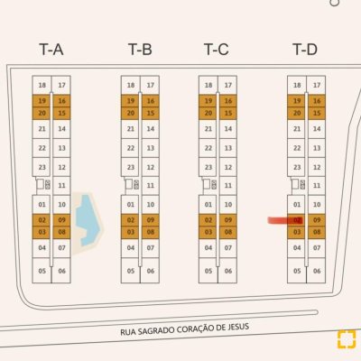 Apartamentos com 45m², 1 quarto, 1 garagem, no bairro Morro das Pedras em Florianópolis