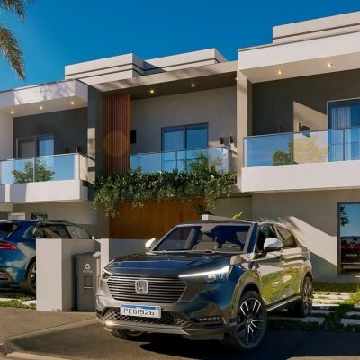 Sobrado Residencial com 100m², 3 quartos, 1 suíte, 2 garagens, no bairro Cachoeira Do Bom Jesus em Florianópolis