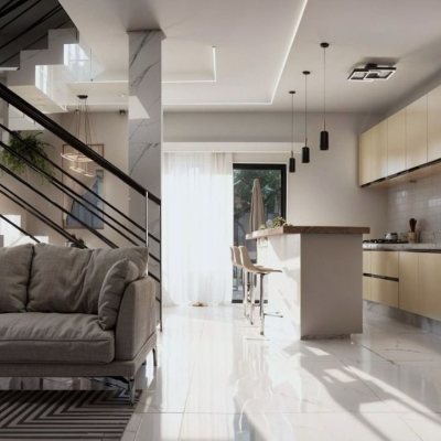 Sobrado Residencial com 100m², 3 quartos, 1 suíte, 2 garagens, no bairro Cachoeira Do Bom Jesus em Florianópolis