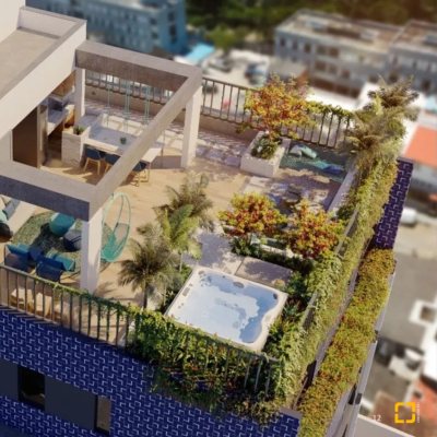 Apartamentos com 52m², 1 quarto, 1 suíte, 1 garagem, no bairro Centro em Florianópolis