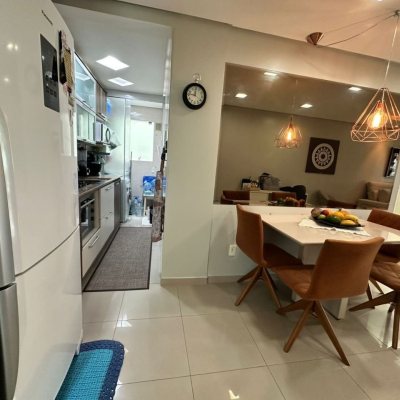 Apartamentos com 63m², 2 quartos, 1 suíte, 1 garagem, no bairro Pagani em Palhoça