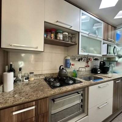 Apartamentos com 63m², 2 quartos, 1 suíte, 1 garagem, no bairro Pagani em Palhoça