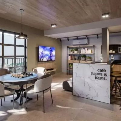 Studio Residencial com 32m², 1 quarto, 1 suíte, 1 garagem, no bairro Estreito em Florianópolis