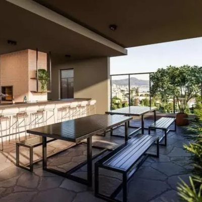 Studio Residencial com 32m², 1 quarto, 1 suíte, 1 garagem, no bairro Estreito em Florianópolis