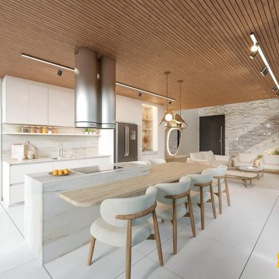 Casa Residencial com 320m², 4 quartos (sendo 4 suítes), 2 garagens, no bairro Rio Tavares em Florianópolis