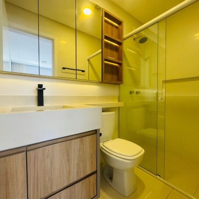 Apartamentos com 98m², 3 quartos, 2 suítes, 2 garagens, no bairro Pedra Branca em Palhoça